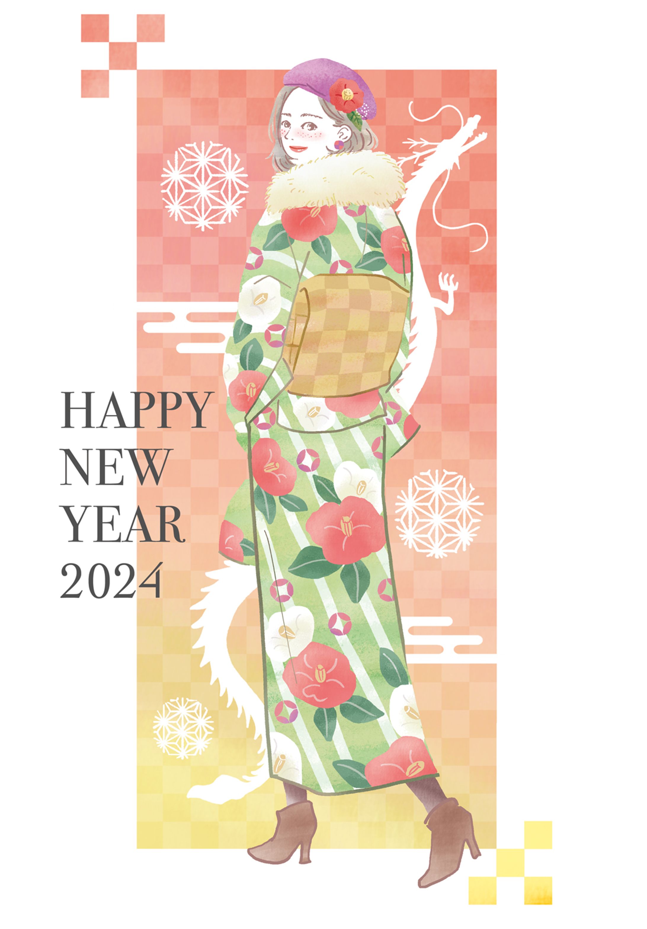 2024年　年賀状-1