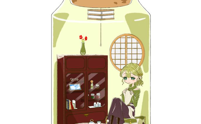 ココナラ サムネイル、擬人化