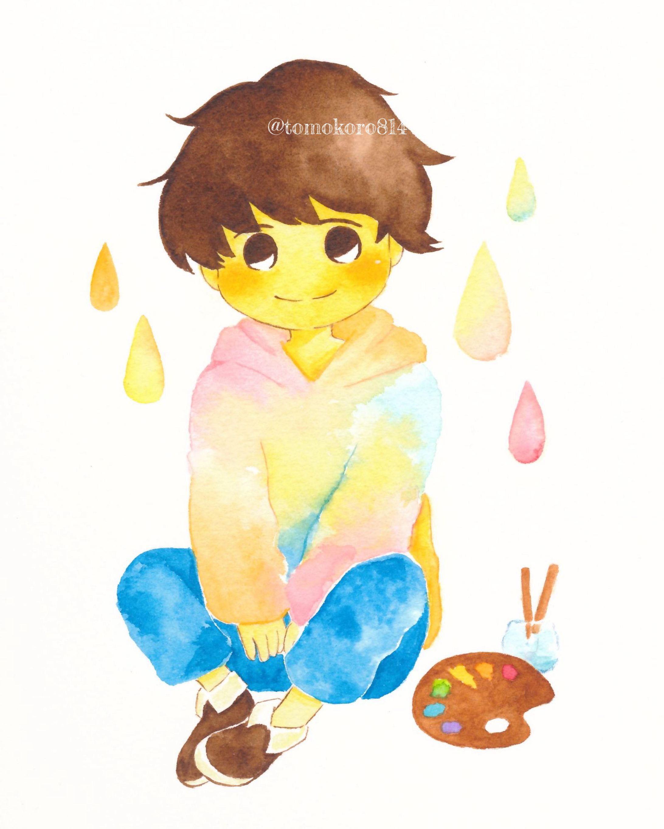 【原画】にじいろ-1