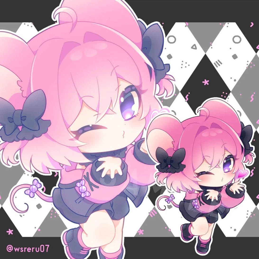 麗イラストご依頼 Commission!! イラスト担当させて頂きました🌷✨ ありがとうご