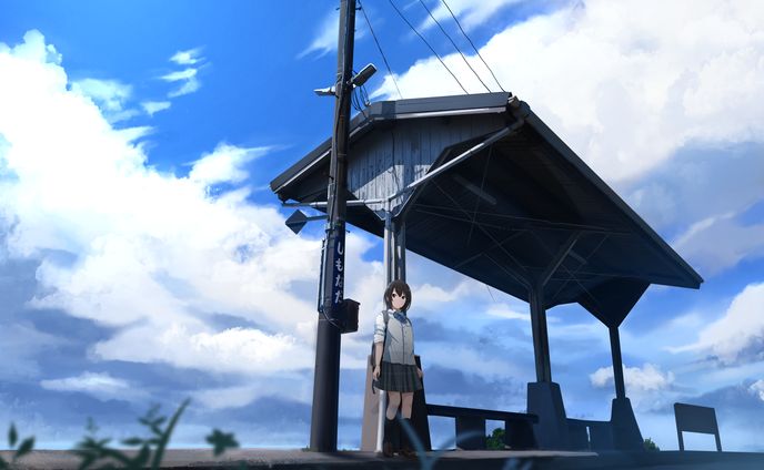 愛媛 下灘駅