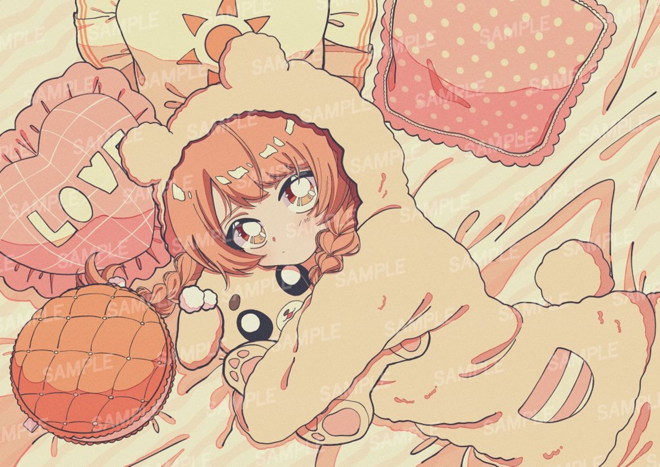🧸もこもこくまちゃん部屋着🧸-1