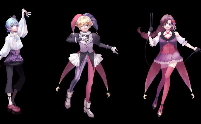 歌ってみたMV用イラスト