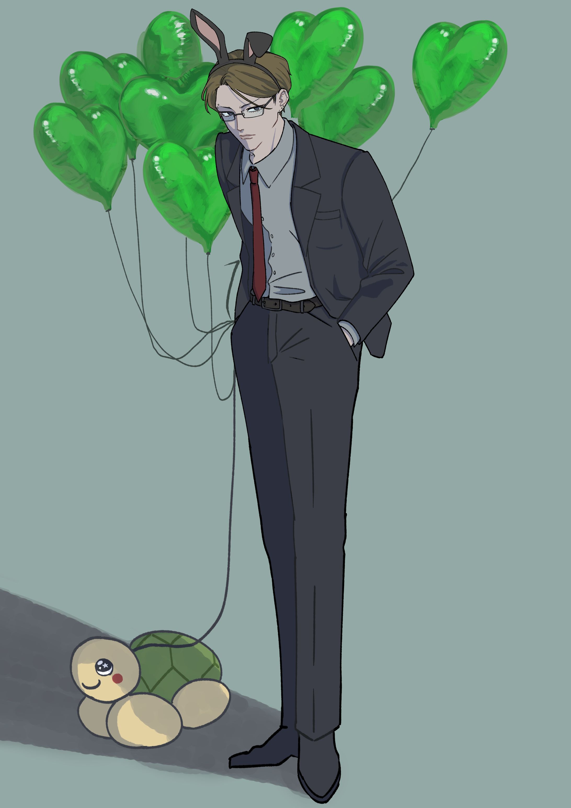 うさぎと亀-1