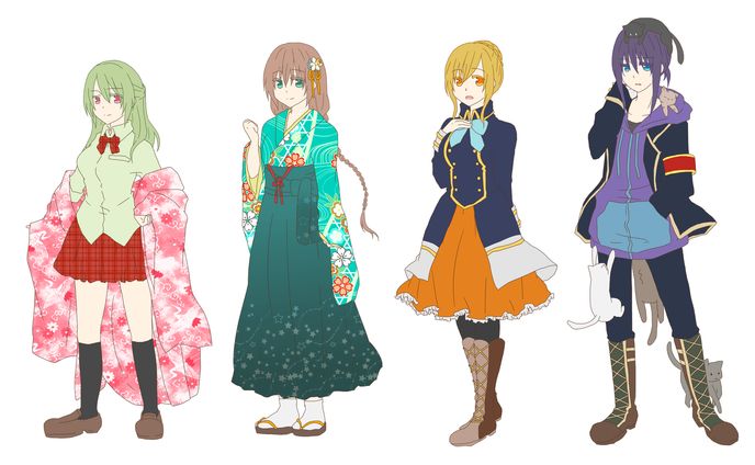 創作キャラ（全身・等身・デフォルメ・キャラデザ）