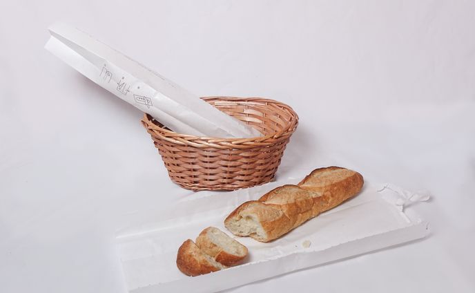 フランスパンのパッケージデザイン