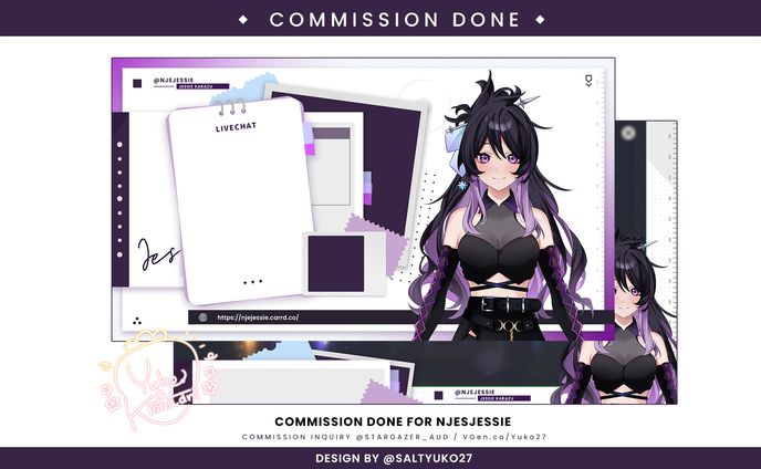 NjesJessi Stream Overlay