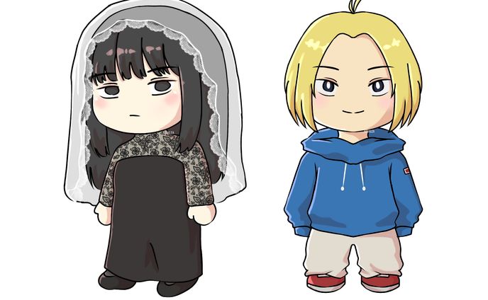 Sakamato days fanart chibi ver