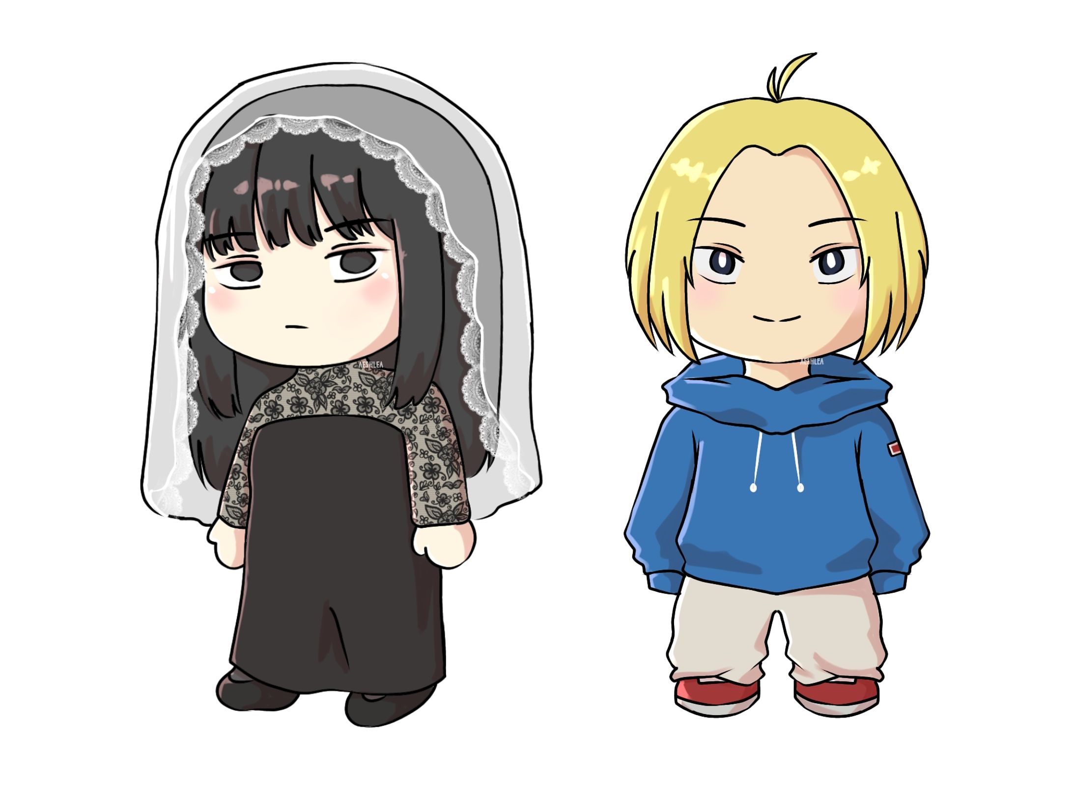 Sakamato days fanart chibi ver-1