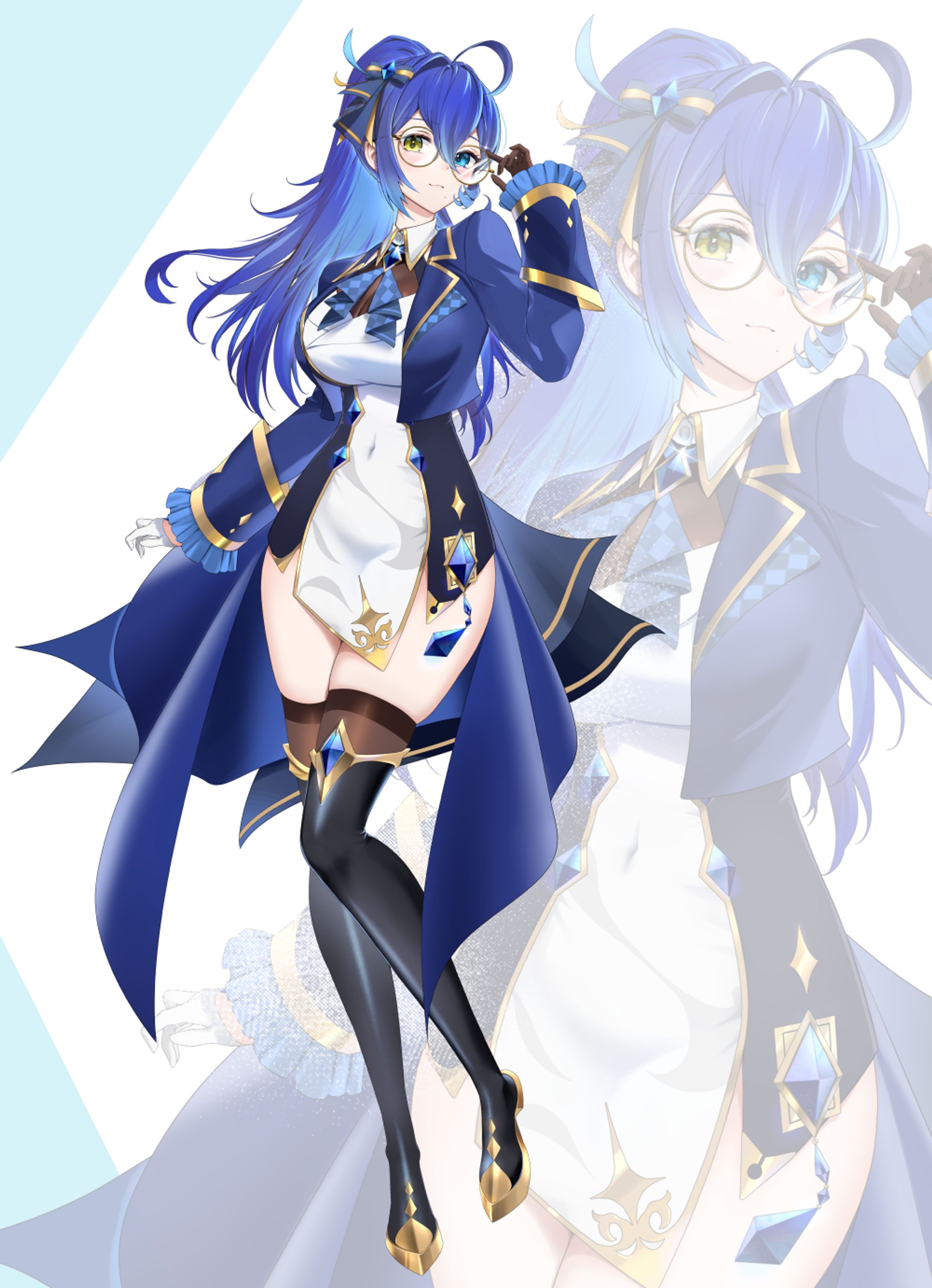 蒼輝りお様　新衣装キービジュアル-1