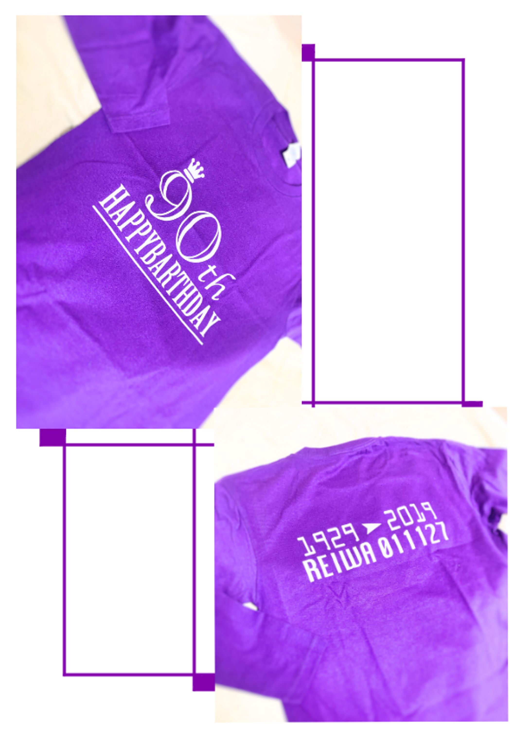 90歳誕生日Tシャツ-1