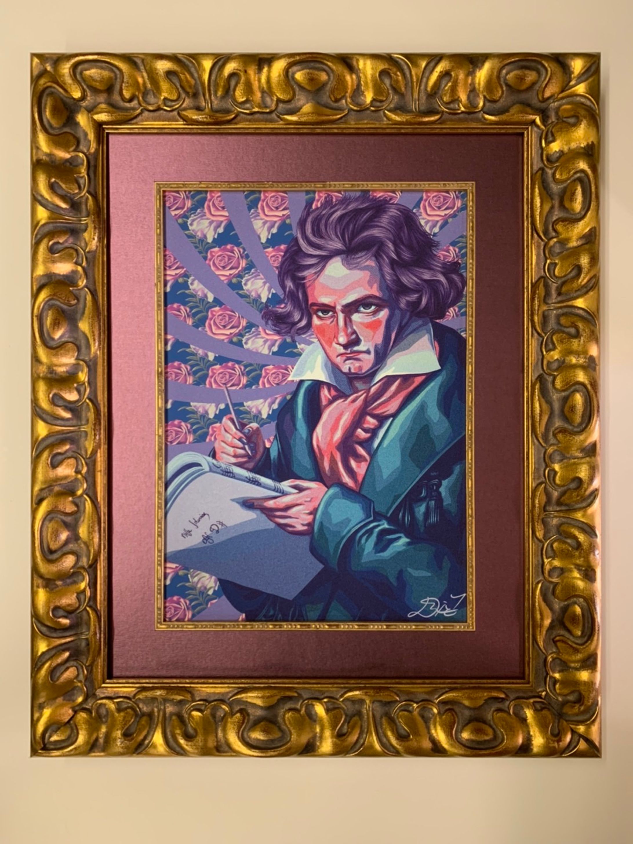 美容院 展示用絵画-1