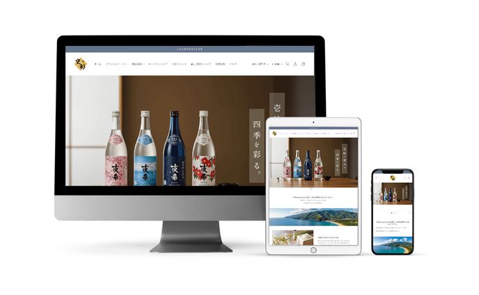 【Shopifyデモストア】日本酒販売のECサイト