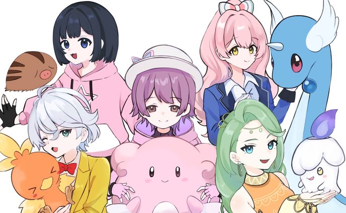ポケモンユナイト　チームイラスト