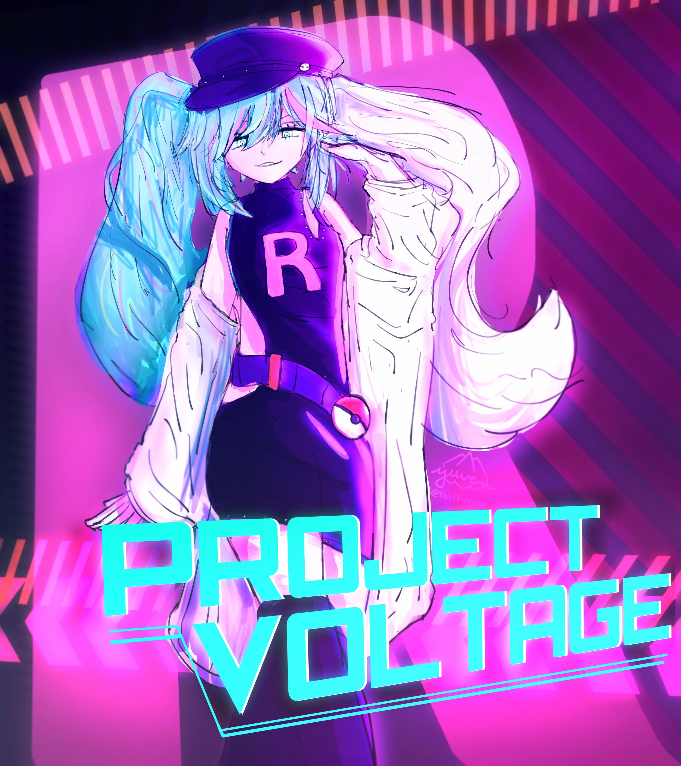 MIKU TEAM ROCKET PROJECT VOLTAGE-1