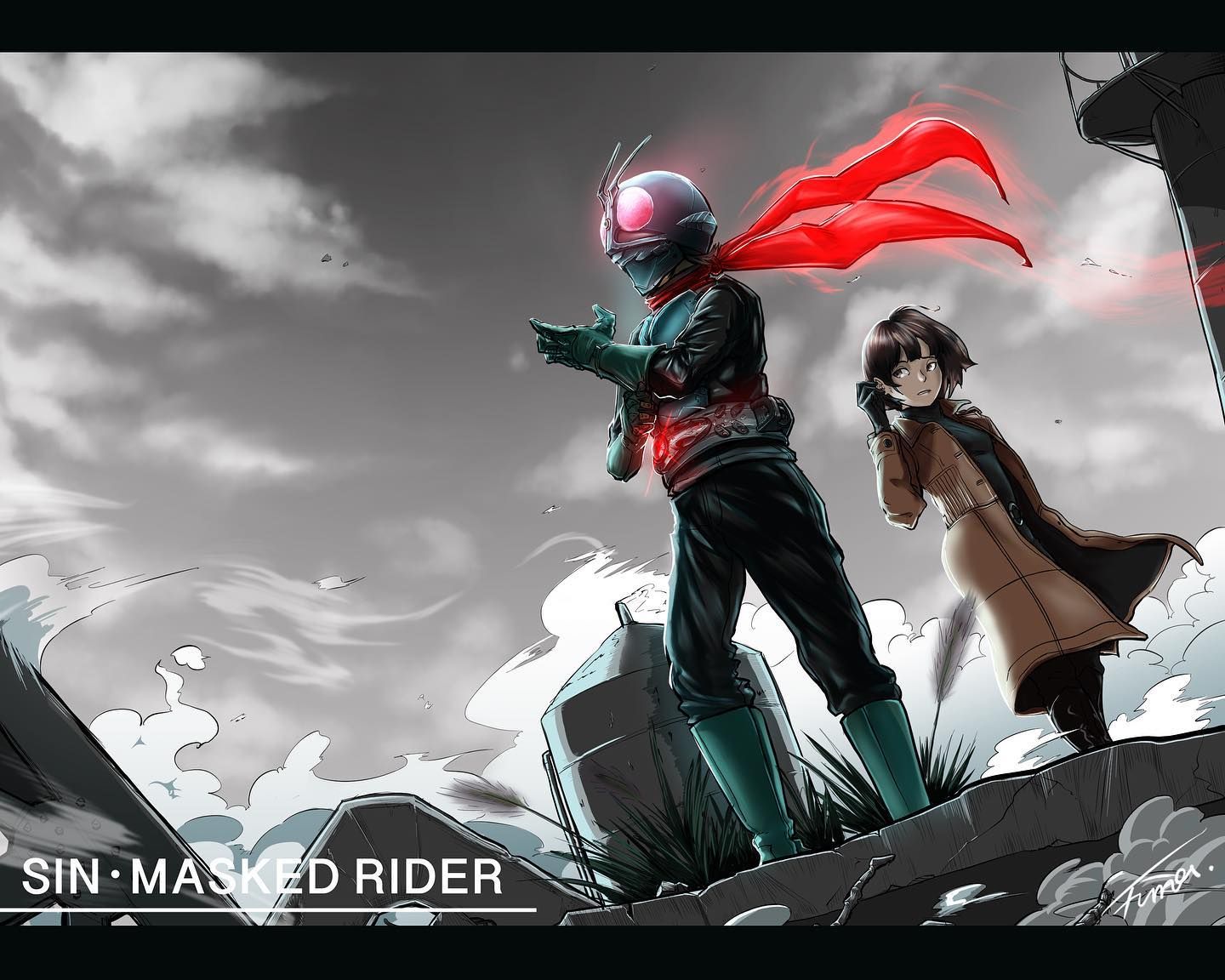 ＜シン・仮面ライダー B2ポスター＞あなたを信じてあなたに託す。 Amazon.co.jp: 映画 シン仮面ライダー B2ポスター 信頼浜辺美波