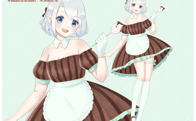 【水瀬あんな】バレンタイン衣装