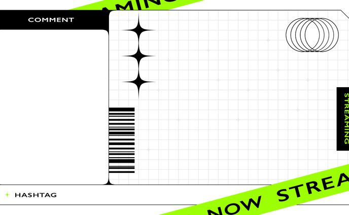 配信画面デザイン