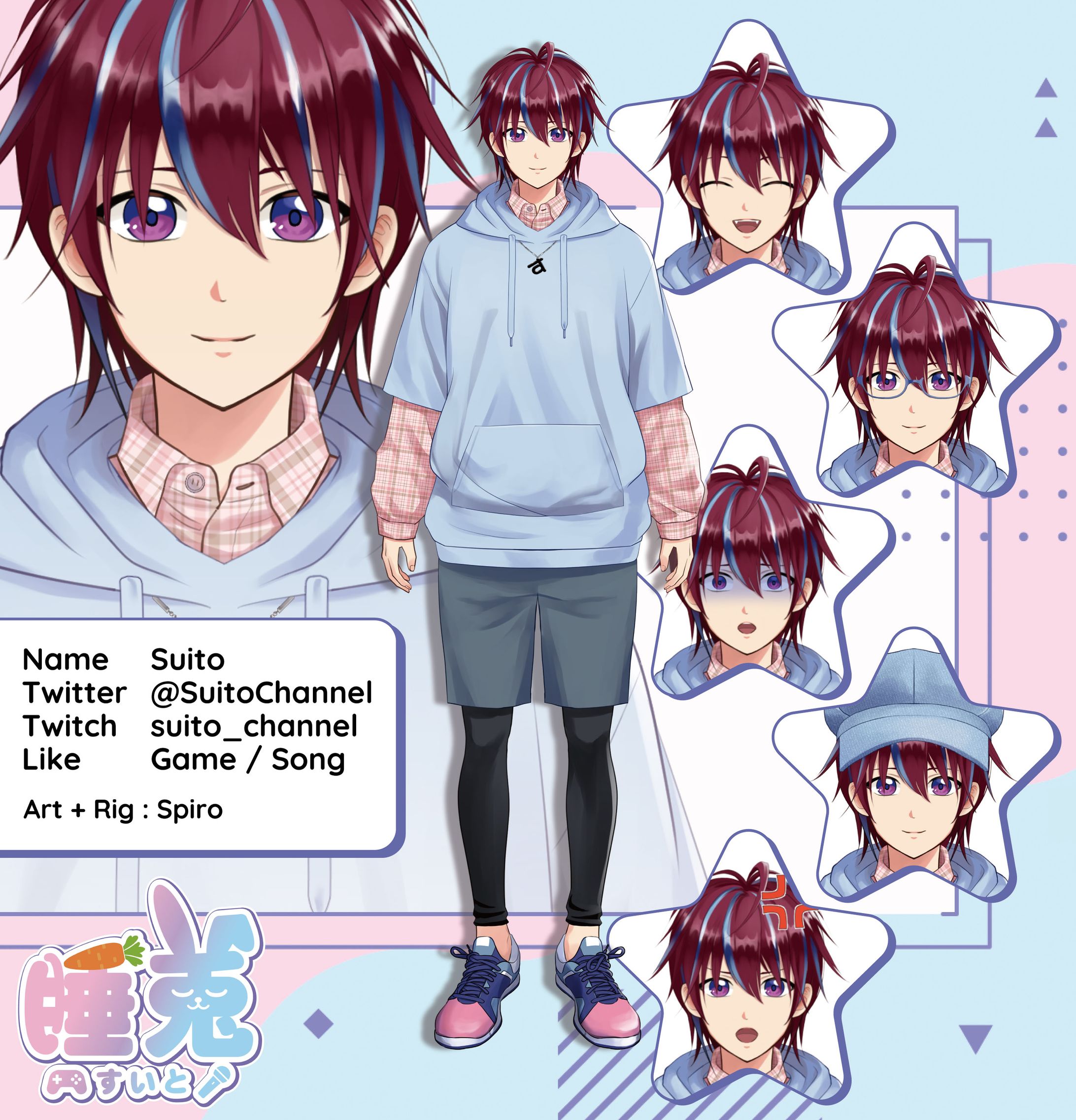 Commission of character design-1