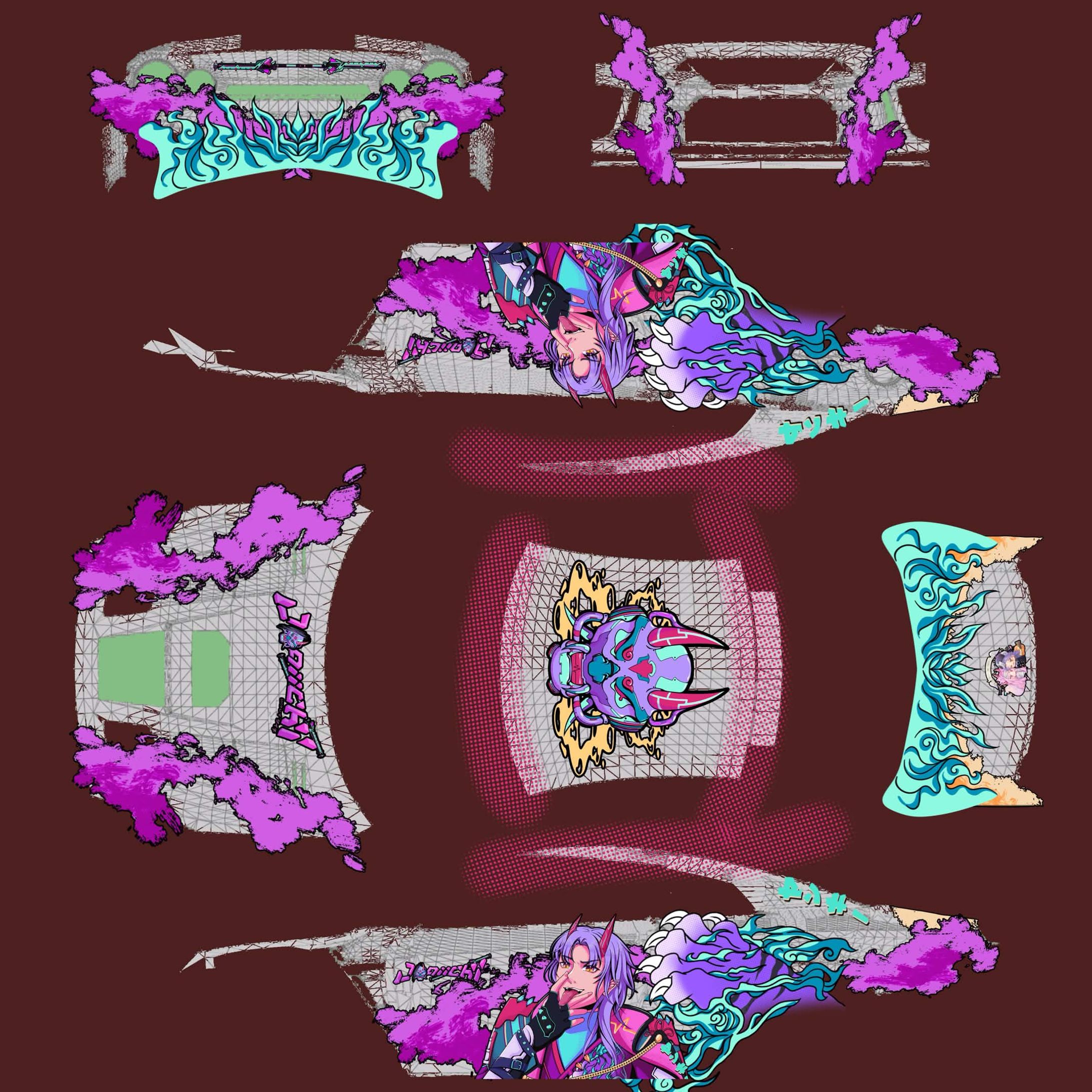 Car Livery(GTA V) Commission for Jdaichi-1