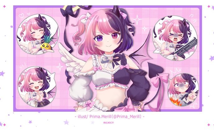 MVイラスト(REJECT/天鬼ぷるる様)