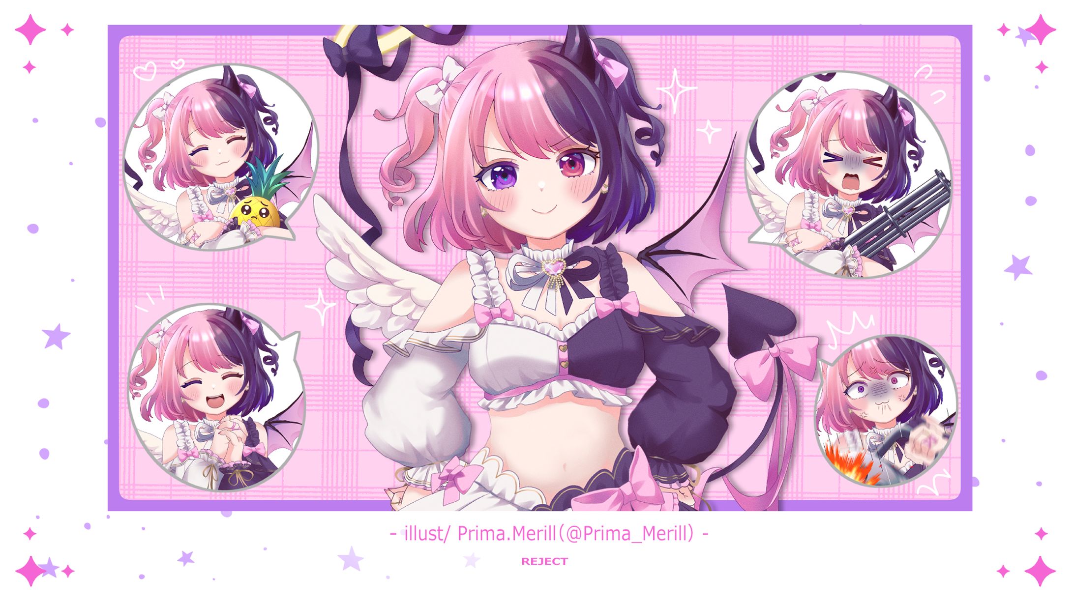 MVイラスト(REJECT/天鬼ぷるる様)-1