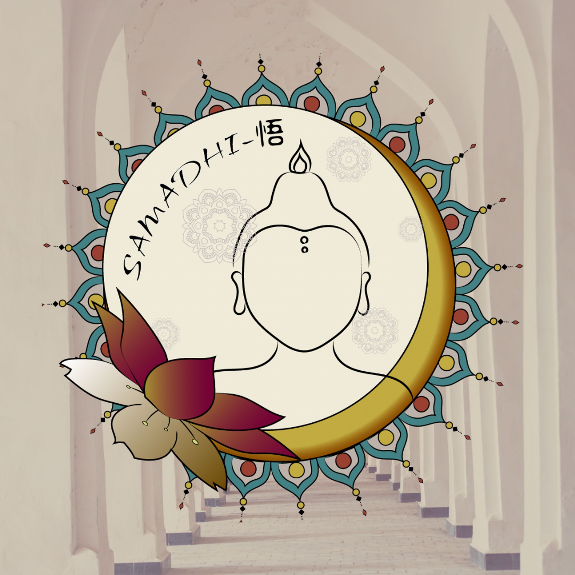 ロゴデザイン　SAMADHI -悟- 様-1