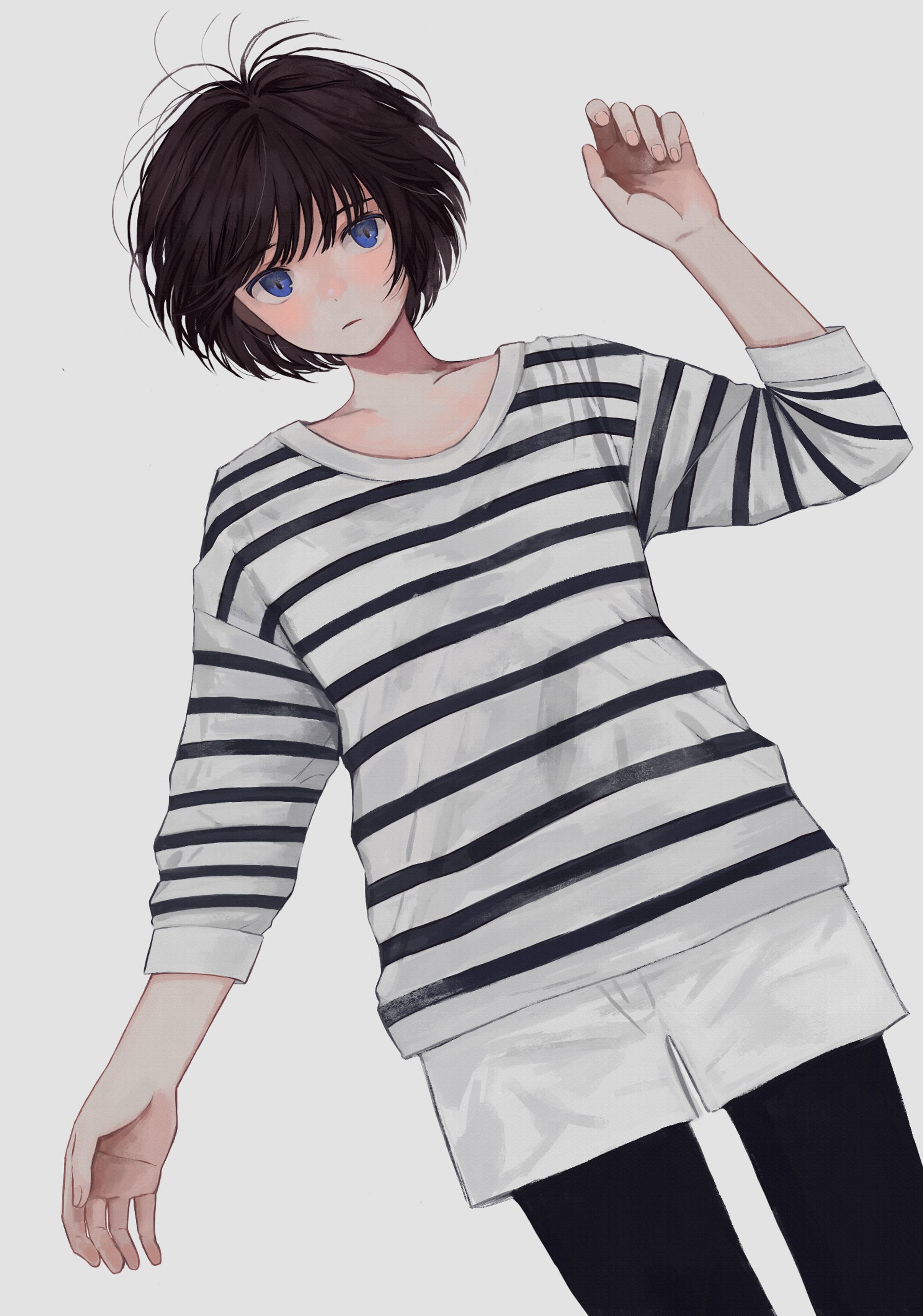 【work】藍色まで野良猫-1