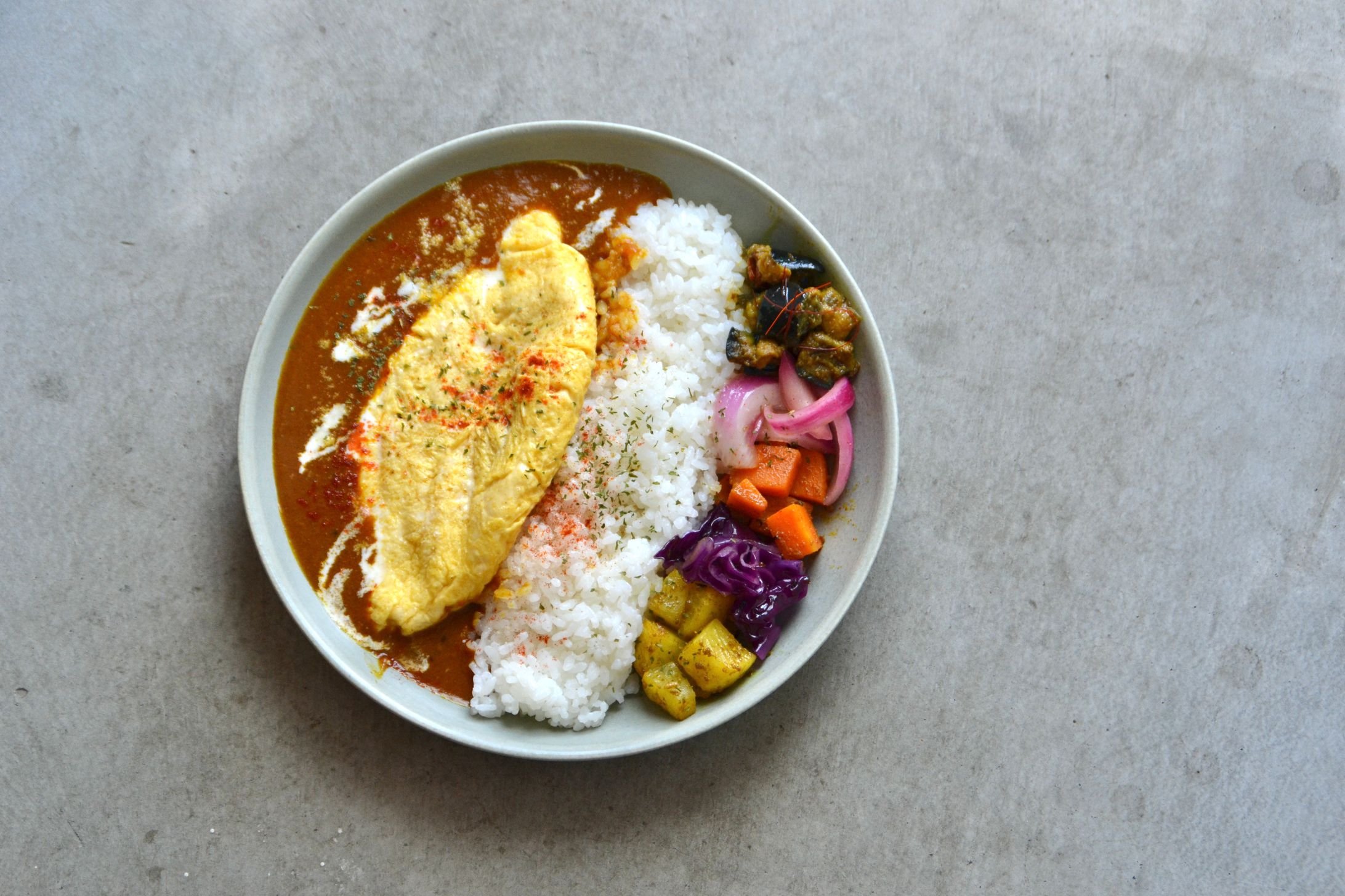 アチャールオムカレー-1