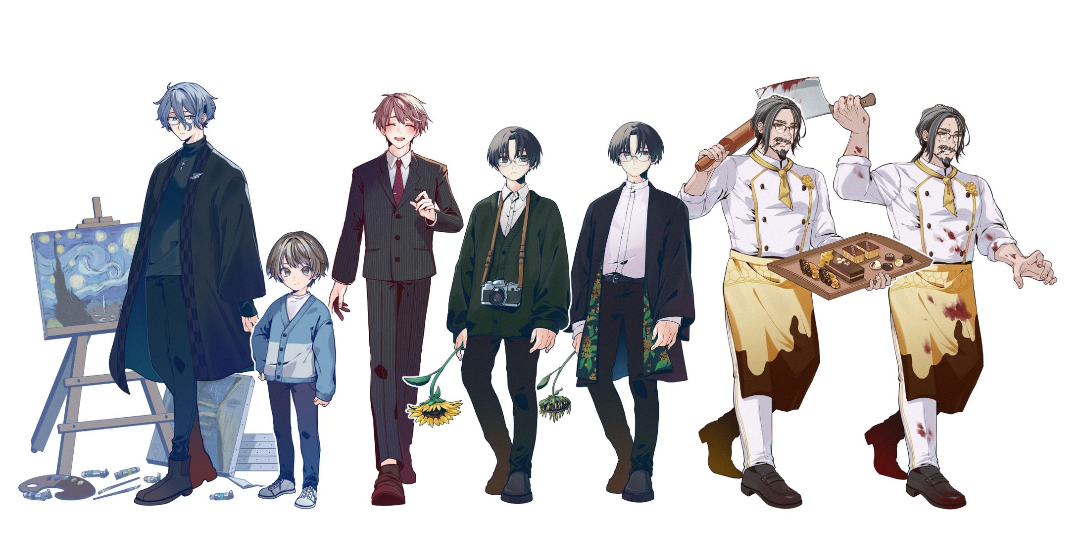 2026年1月～3月等身立ち絵(全身)まとめ-1