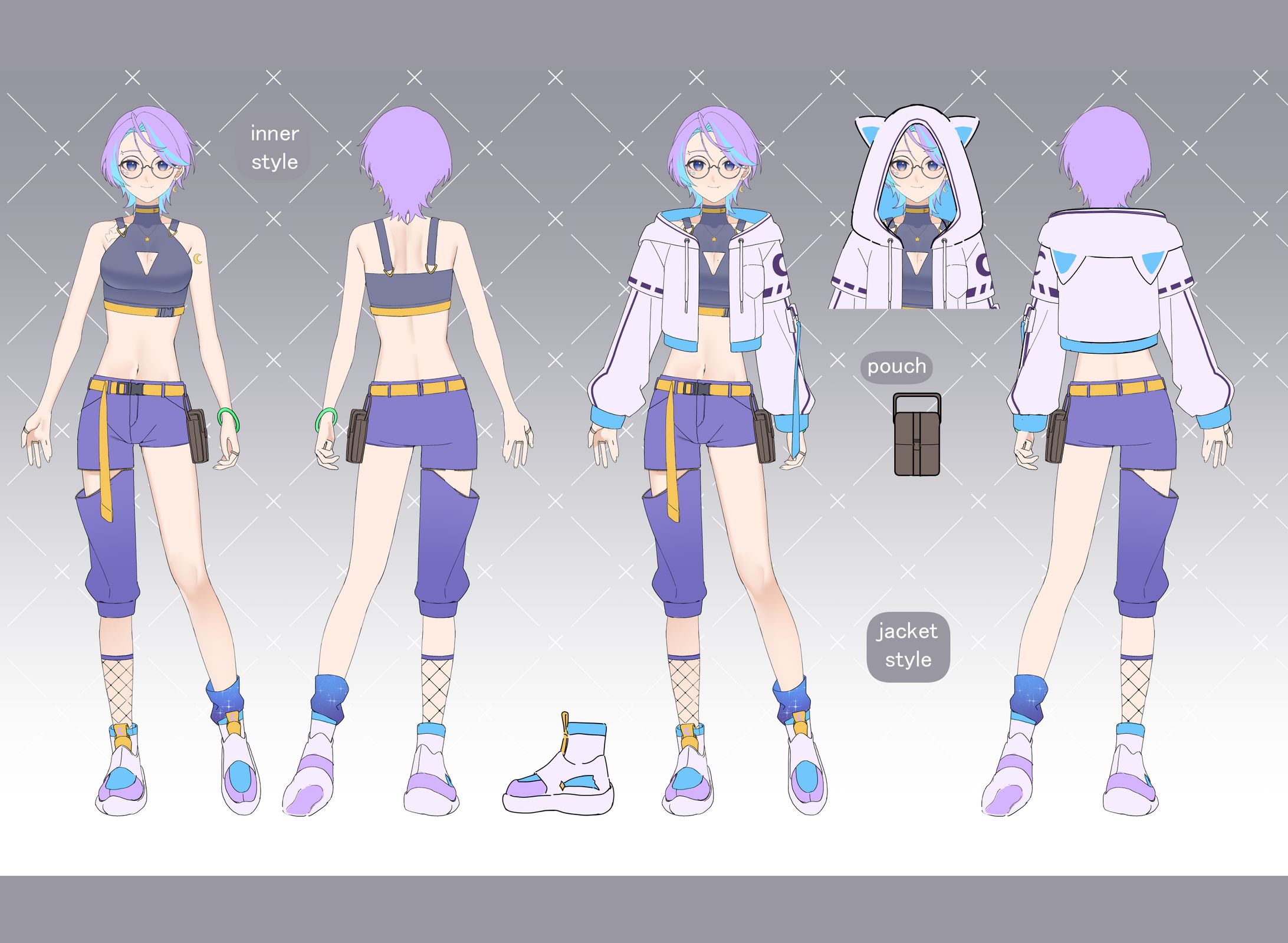 auraさま 新衣装デザインリファレンスシート-1