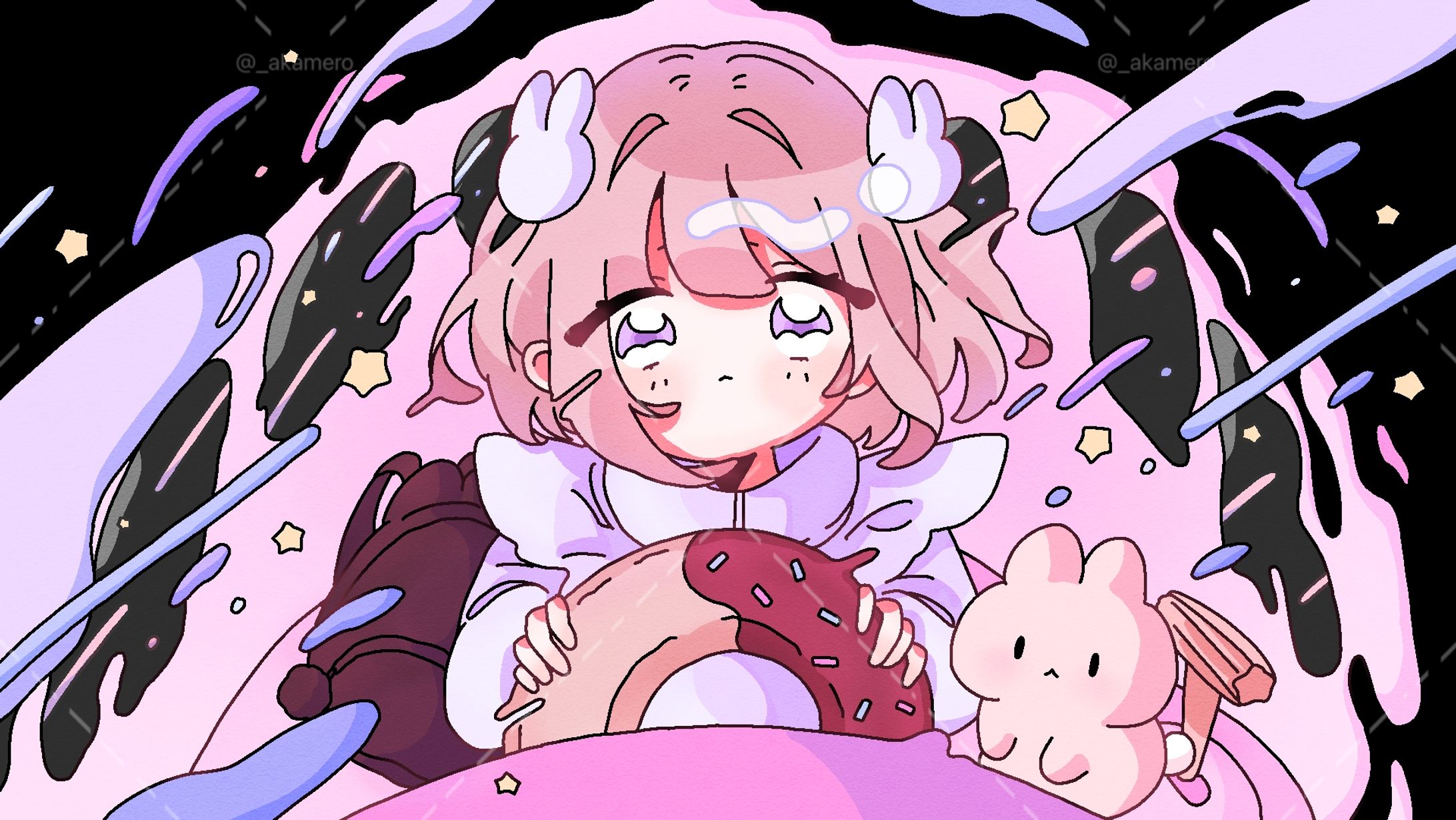 【お仕事】ねとろま様　MVイラスト-1