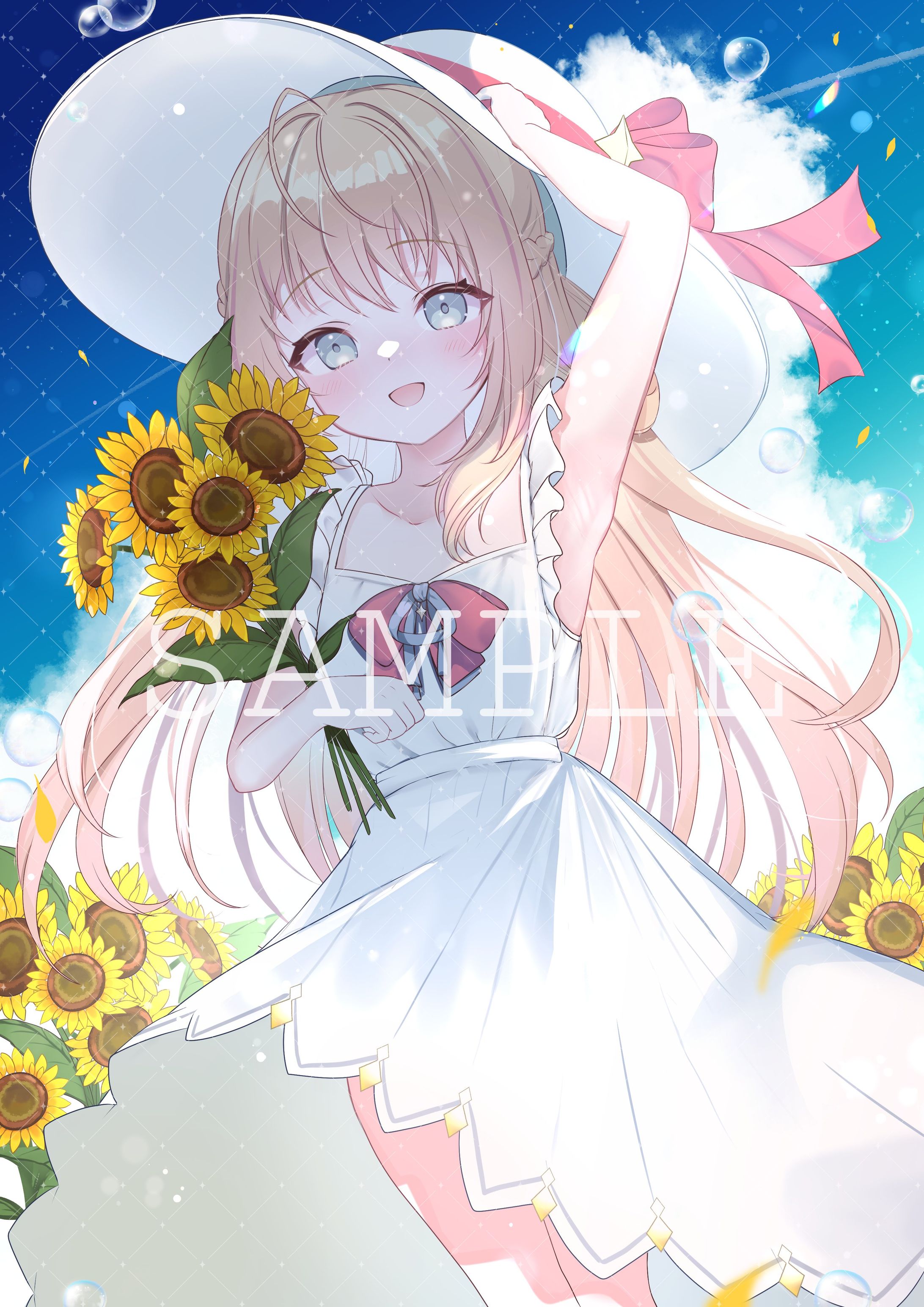 神音テレシア様　お誕生日イラスト-1