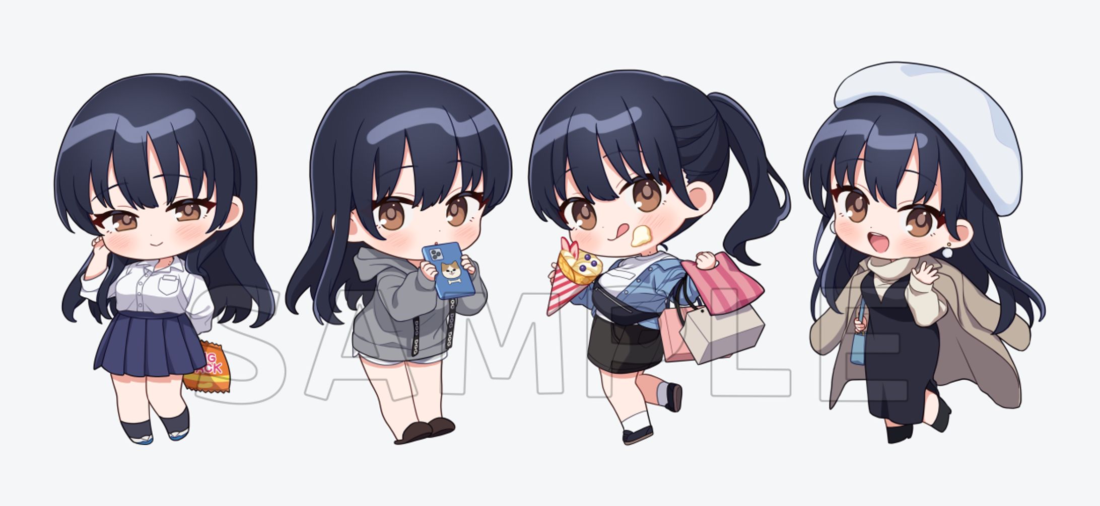 からもるくじ様　僕の心のヤバイやつオンラインくじ用イラスト-1