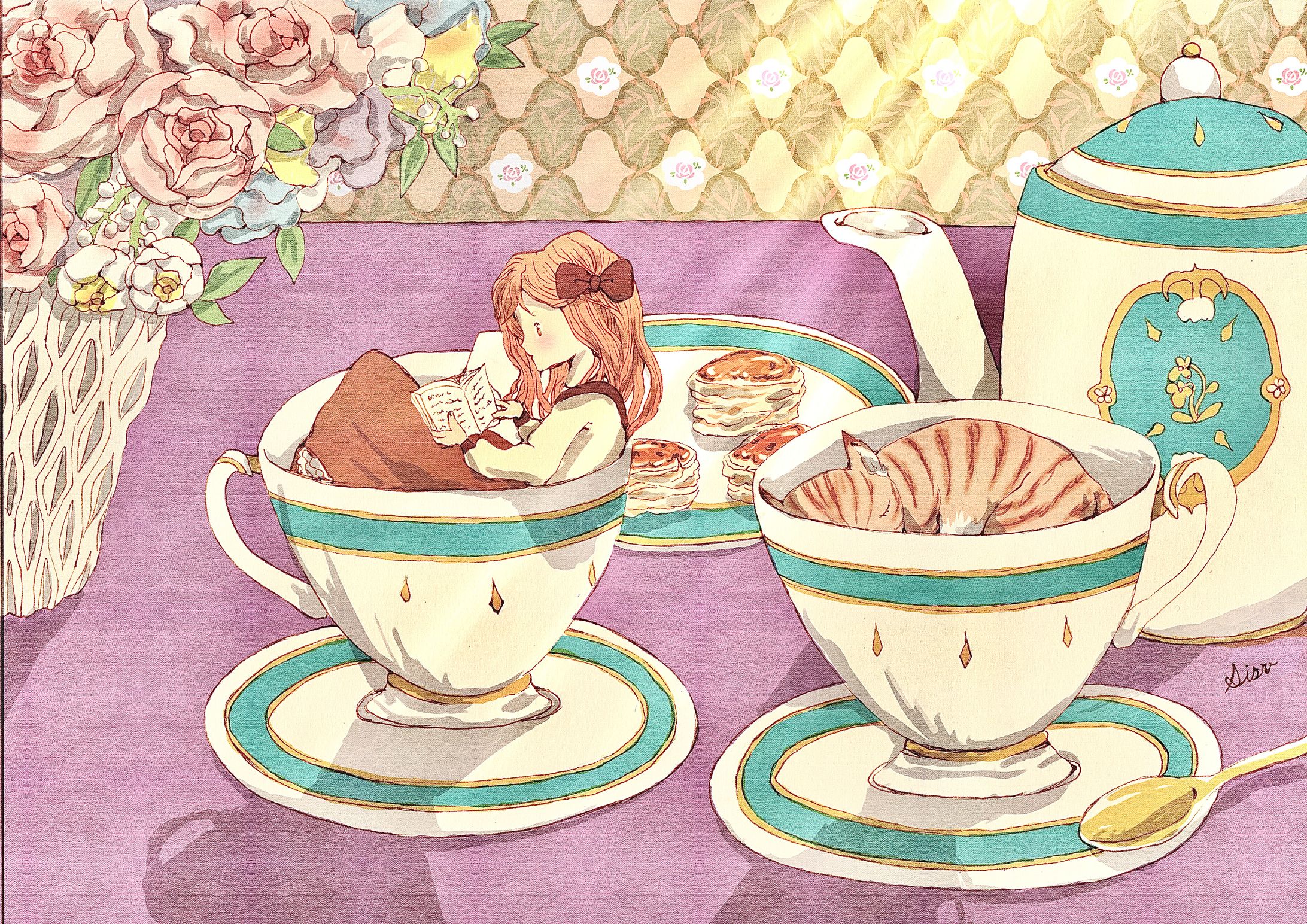 時に猫と少女は紅茶である-1