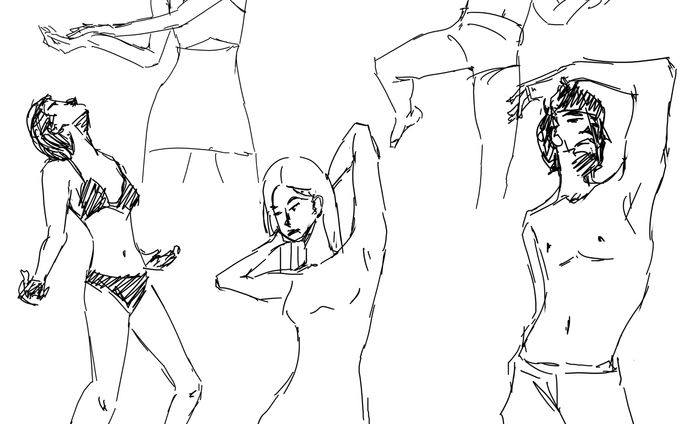 pose sketch