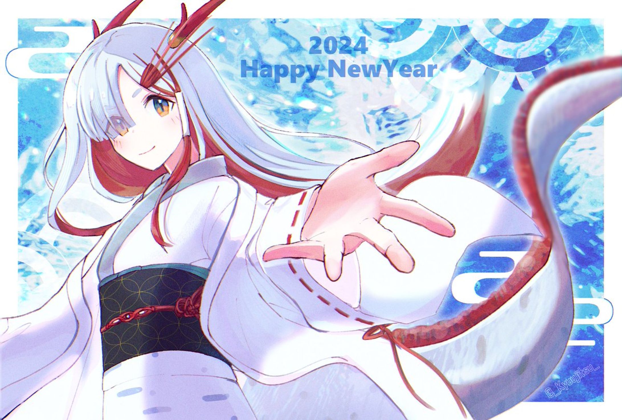 2024　年賀状イラスト-1