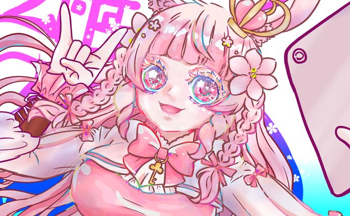 一枚絵(等身大)