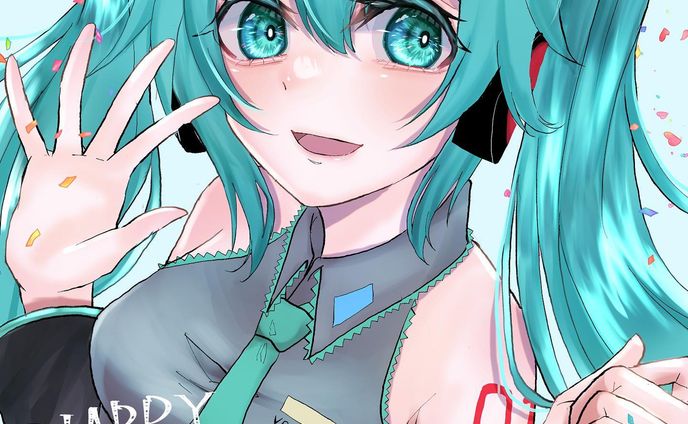 ミク誕イラスト💚

#初音ミク誕生祭2022 #初音ミク生誕祭2022 #初音ミク #vocaloid #illustration #illustrator #drawing #いらすとぐらむ #イラストグラム #イラスト好きな人と繋がりたい