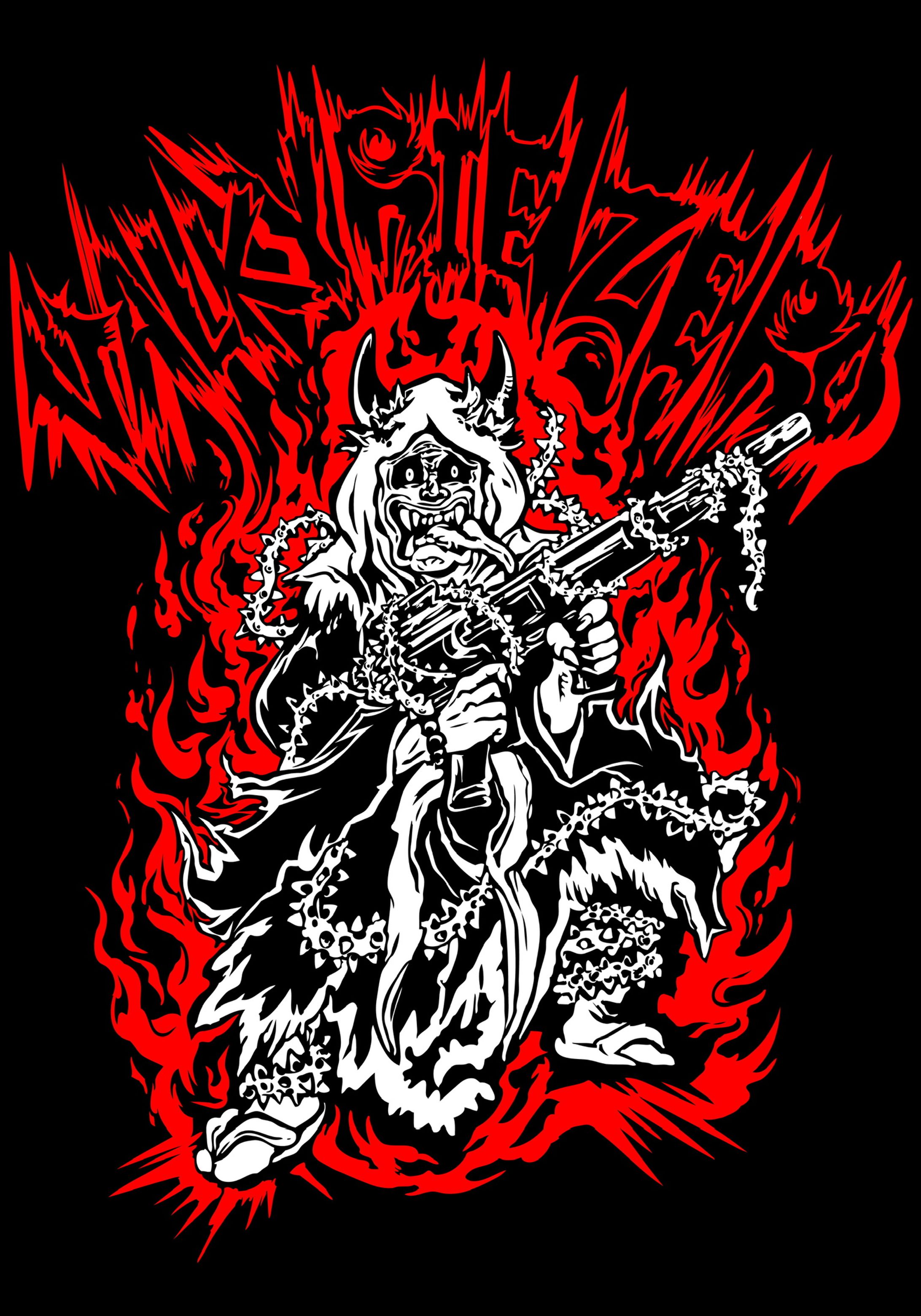 バンドTシャツ デザイン-1