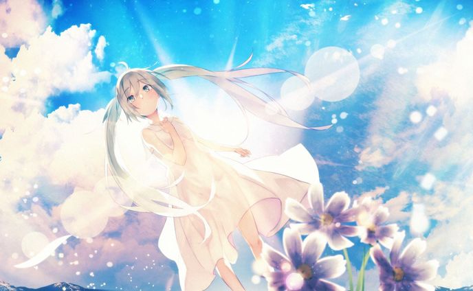 空を夢見る少女