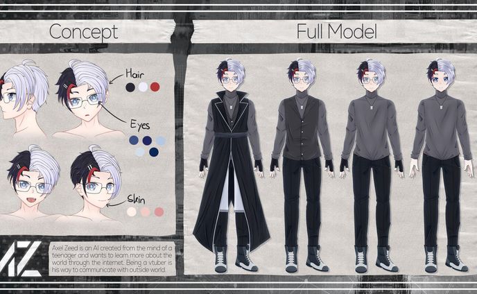 [Live2D Model] @axel_zeed