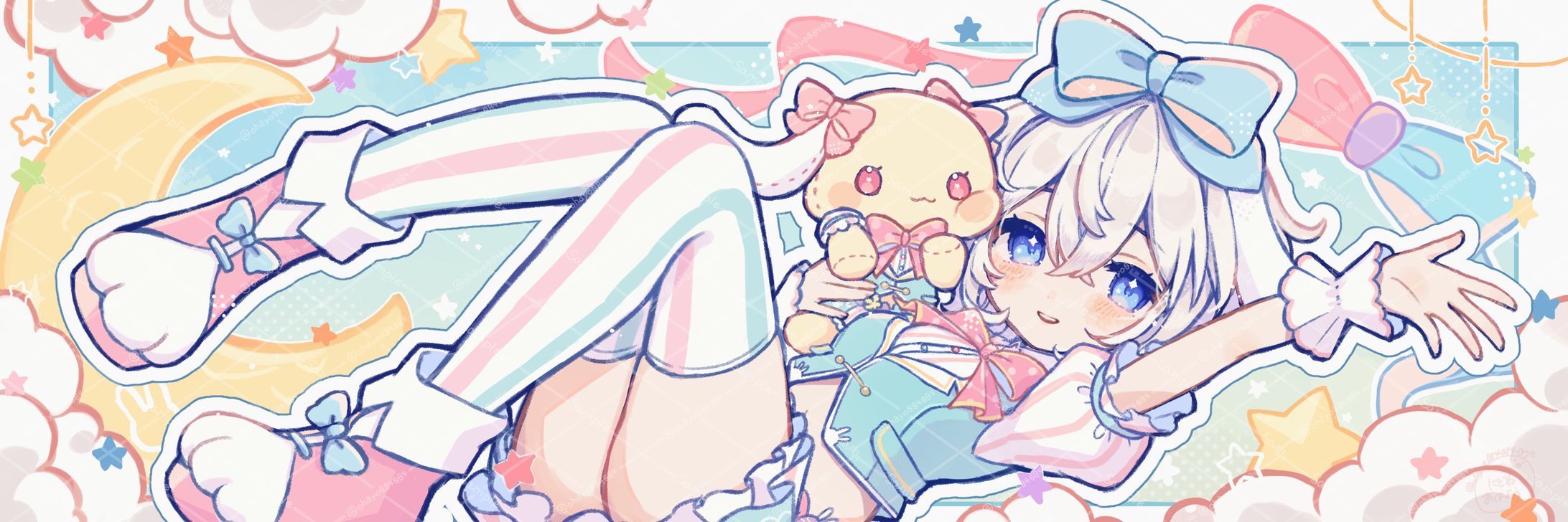ゲームアプリ『Aimy』様ゲーム内特典ヘッダーイラスト-1