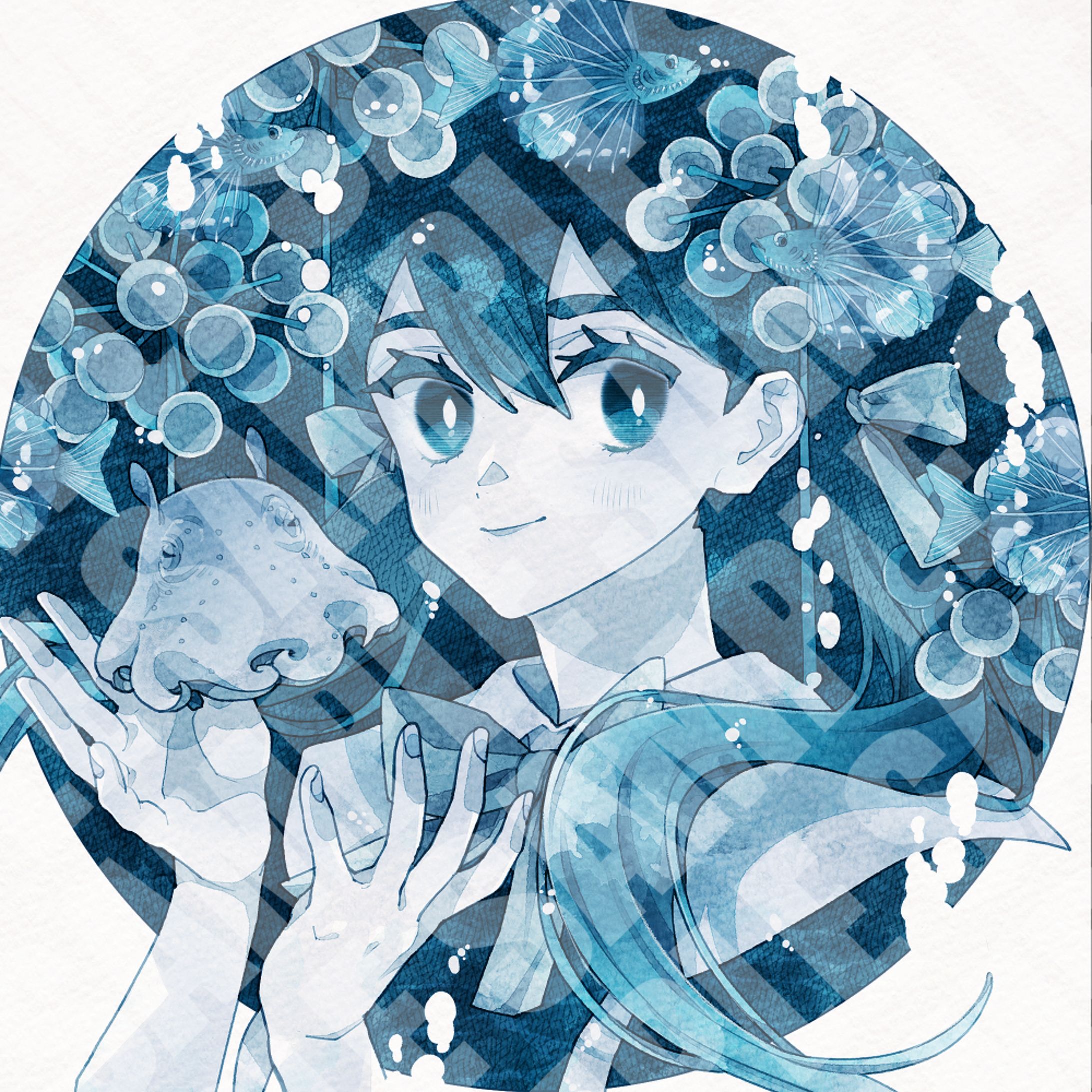 SNSアイコン・SDデフォルメ絵ご依頼／橙子様-1