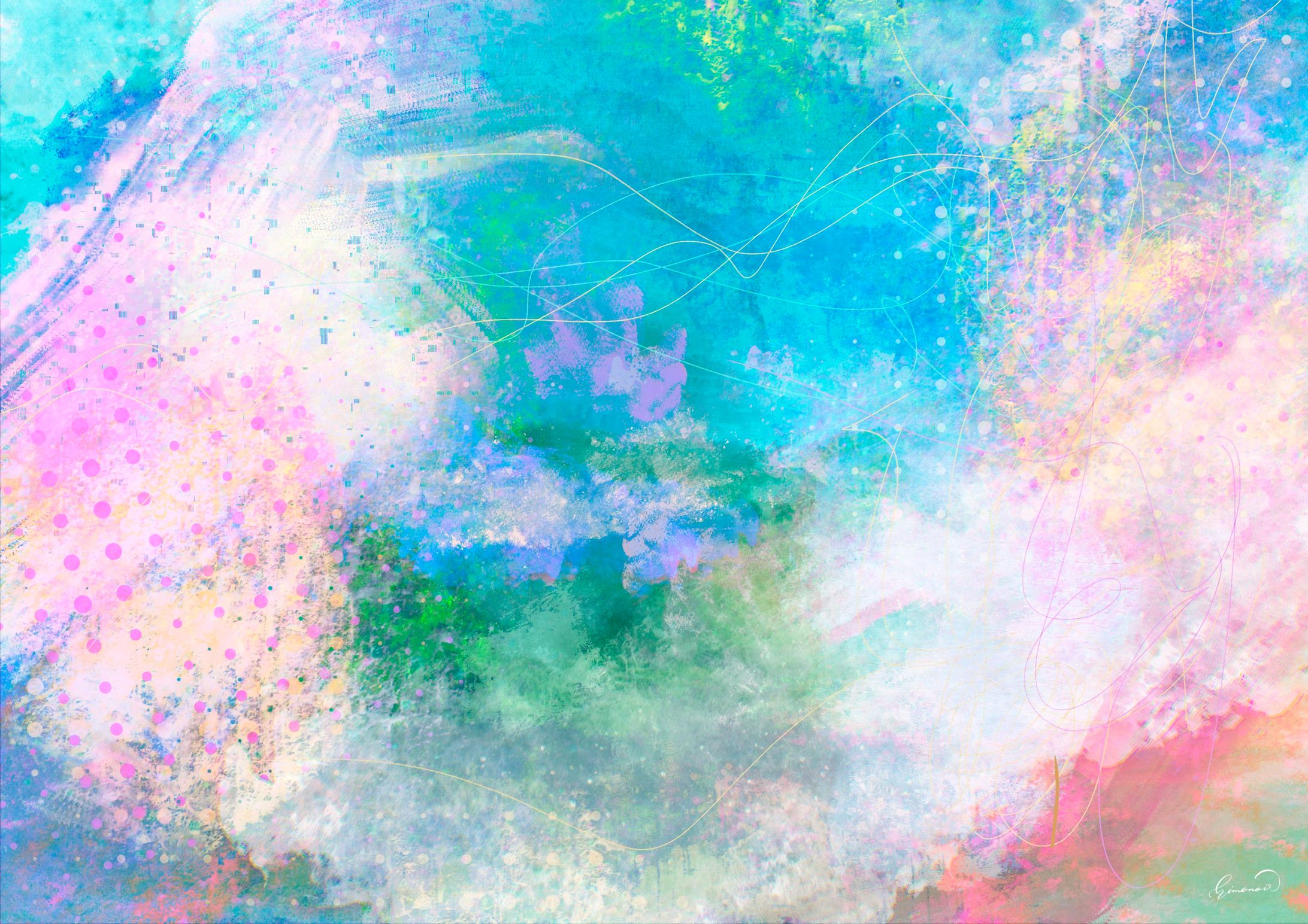 SHONAN NFTアートコンテスト優秀賞｜flowing 湘-1