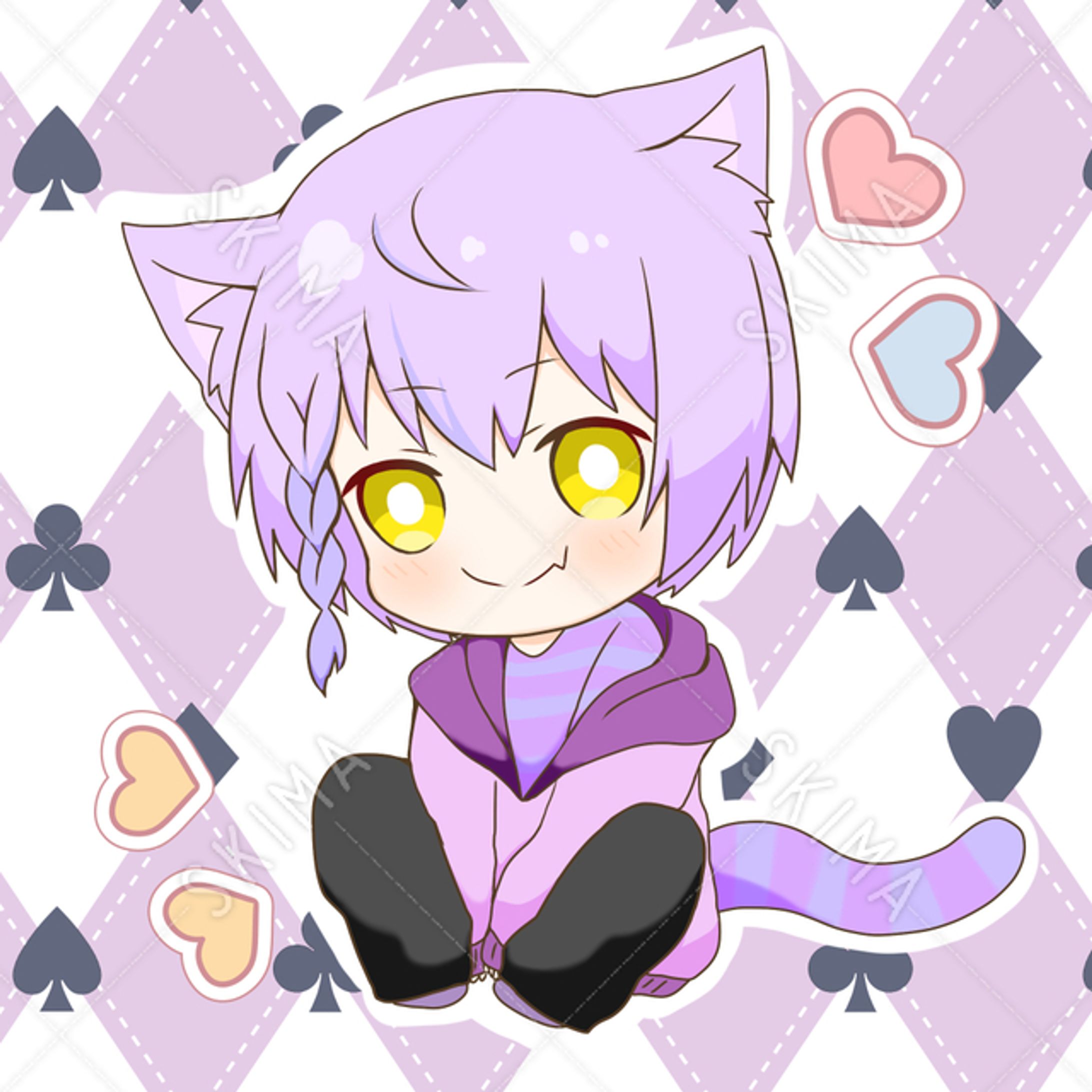 チェシャ猫の男の子-1