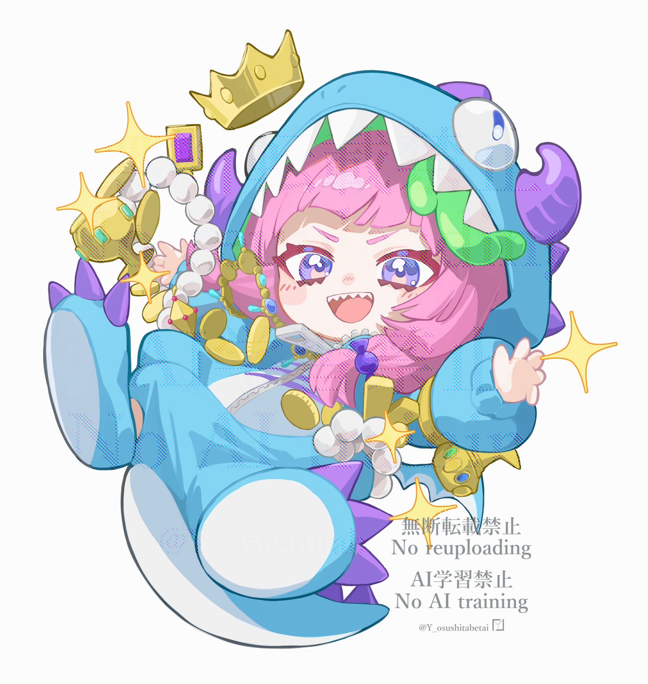 尾前くう様/ミニキャライラスト-1