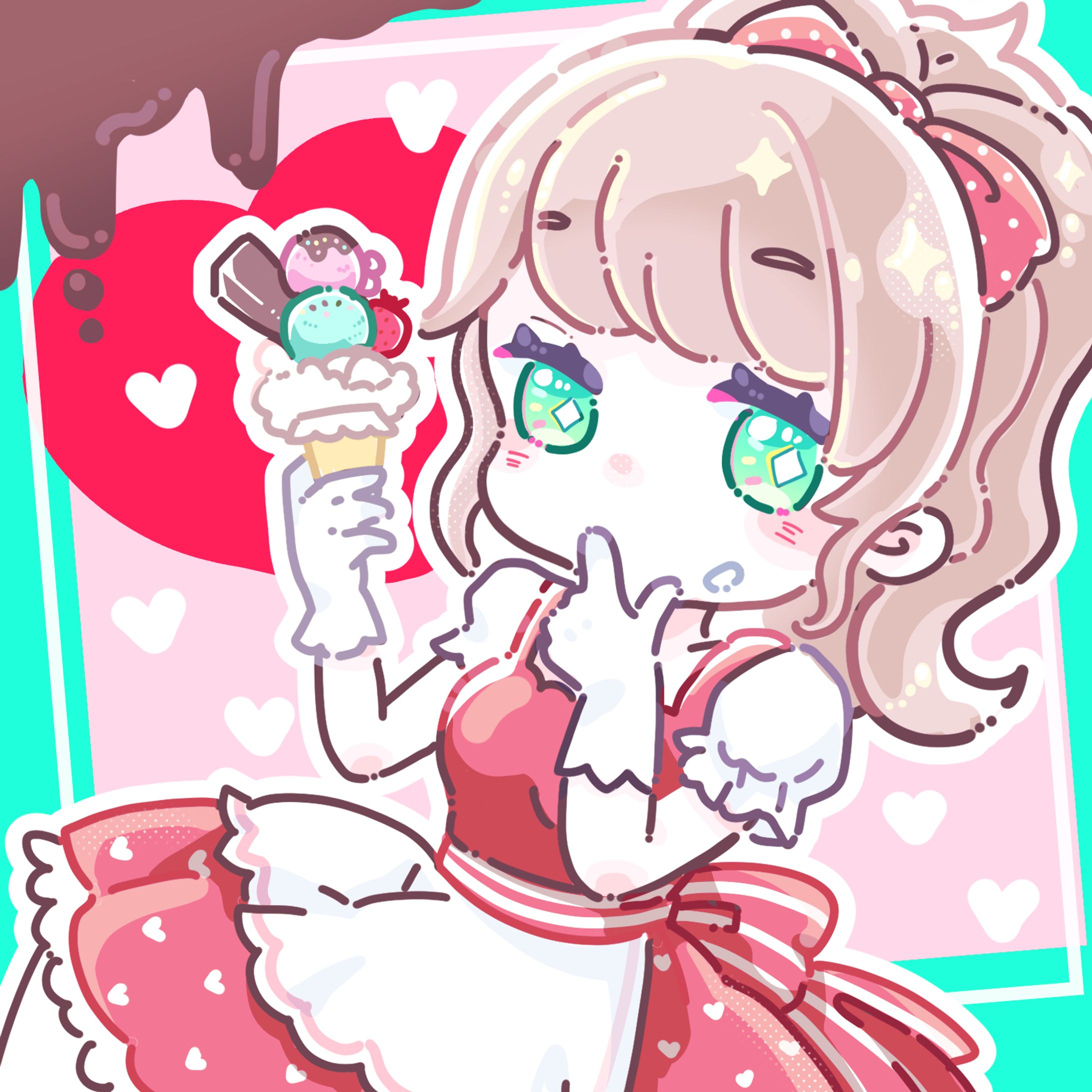 バレンタインイラスト-1