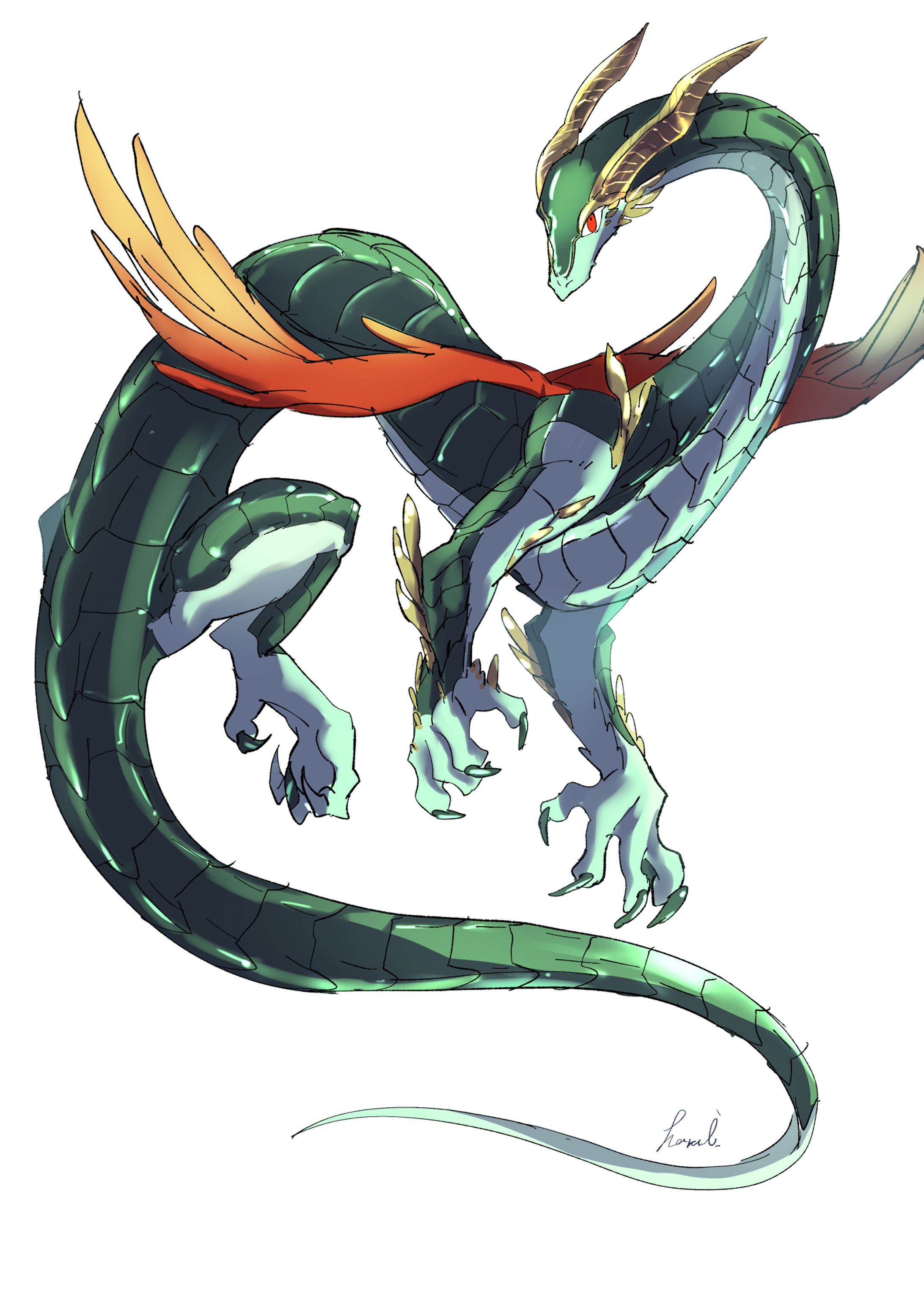ドラゴン作例-1