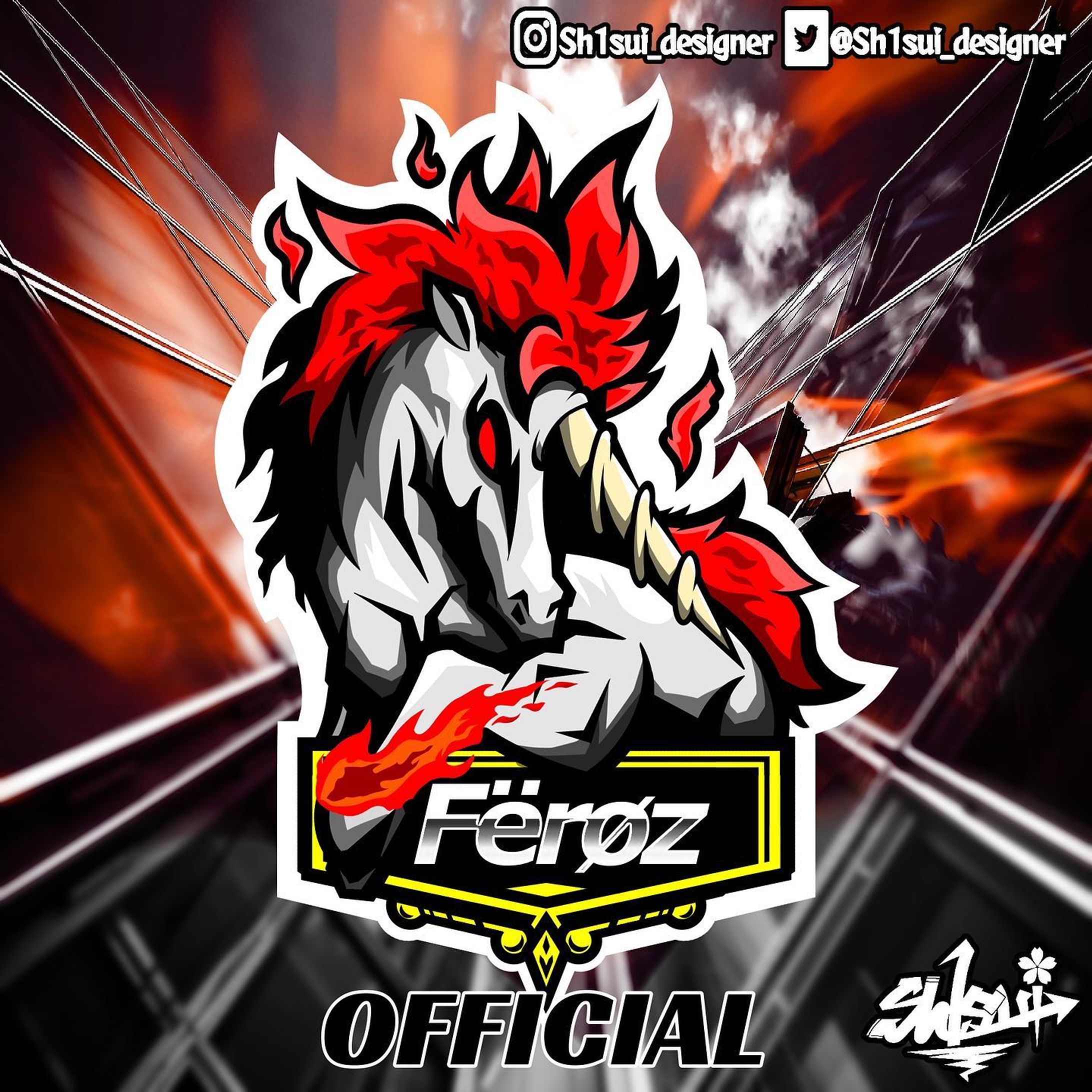 ❖Mascot logo❖

concept:ユニコーン

text:Fërøz

Plz Twitter Follow& like

#Mascotlogo #キャラクターロゴ #クランアイコン #デザイン #イラスト #依頼 #kaiju8go logo #mascot #logodesigner #designer #icon #illustration #logos #clanlogo
#esportlogo #esports #mascotlogoinspirations #art #artwork  #logoinspiration #logoawesome #designgraphic #logoplace #logoinspire #sportslogo #graphicdesign #mascotsportbranding #logodesigns #esportlogoteam #logosportideas-1